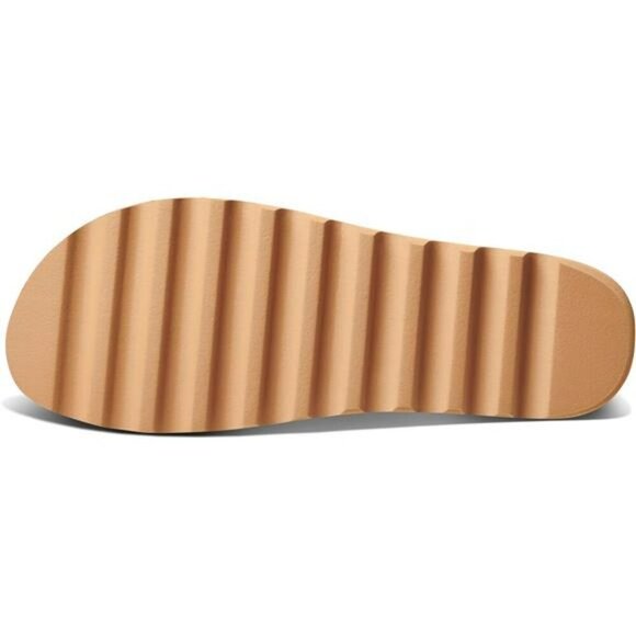 Womens Platform Slide Sandals Vegan Leather Arch Support Cushioned Footbed - Picture 4 of 8